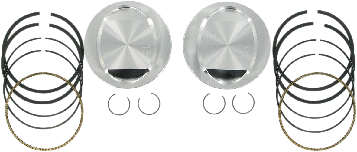 S&S Cycle Piston Kit for 95" Big Bore Kit 3.875" +0.005" (92-1204)