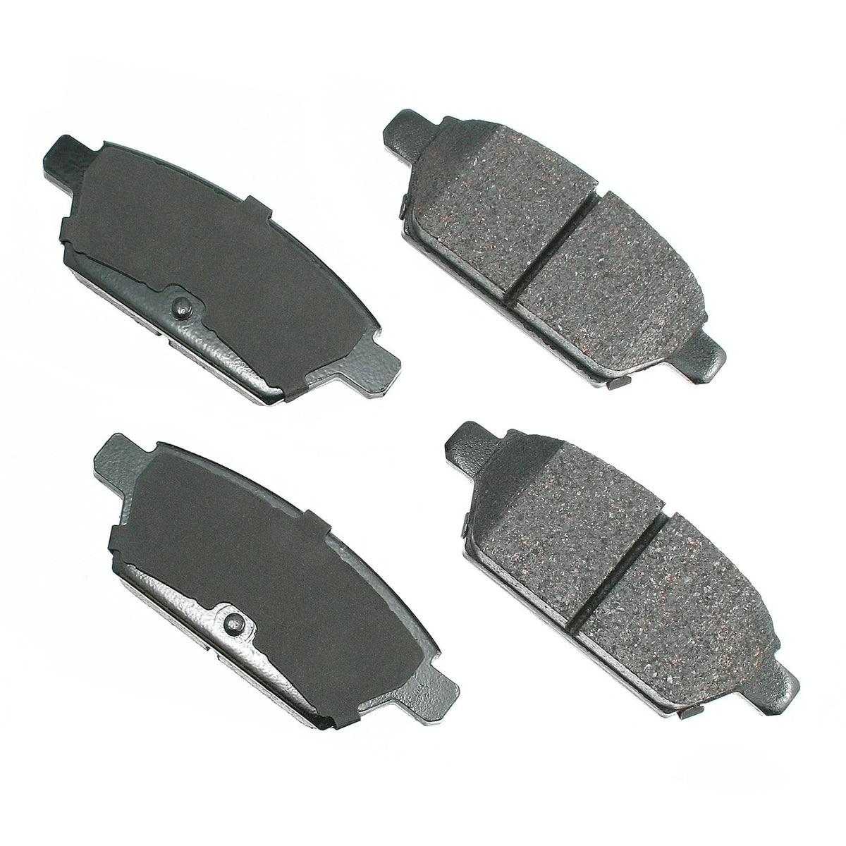 Set of 4 Akebono Performance Rear Disc Brake Pads for