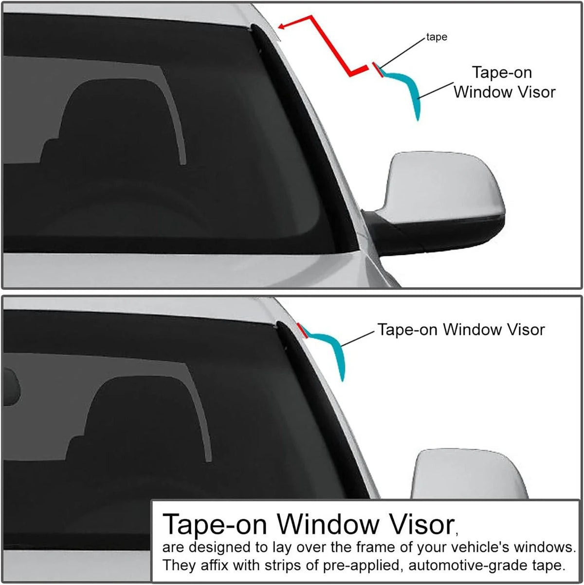 Window Visor Shade for Subaru Forester (2019–2024)