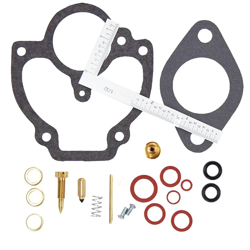 Carburetor Rebuild Kit for Massey Ferguson MF 44-6 55 555 Challenger