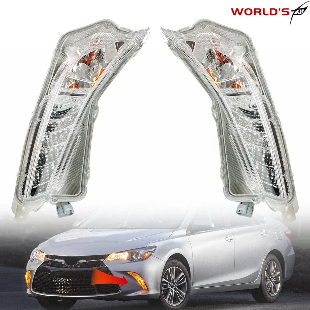 Pair LED Fog Lights for Toyota Camry (2015–2017)