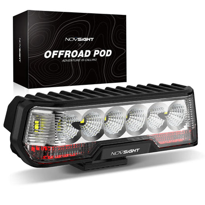 6'' LED Integrated Brake Light Bar for NOVSIGHT Rock Series