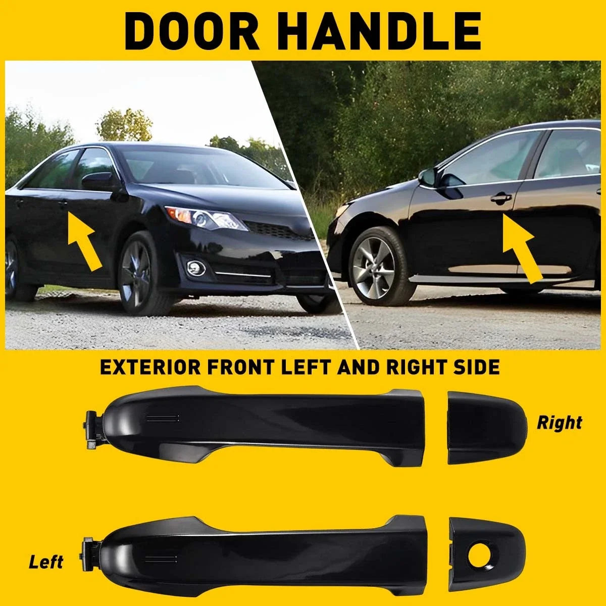 Front Outside Door Handle for Toyota Camry (2012–2017)