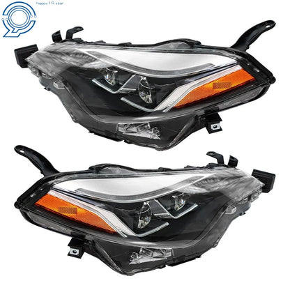 Pair of Headlights for Toyota Corolla Sedan SE XLE XSE (2017-2019)