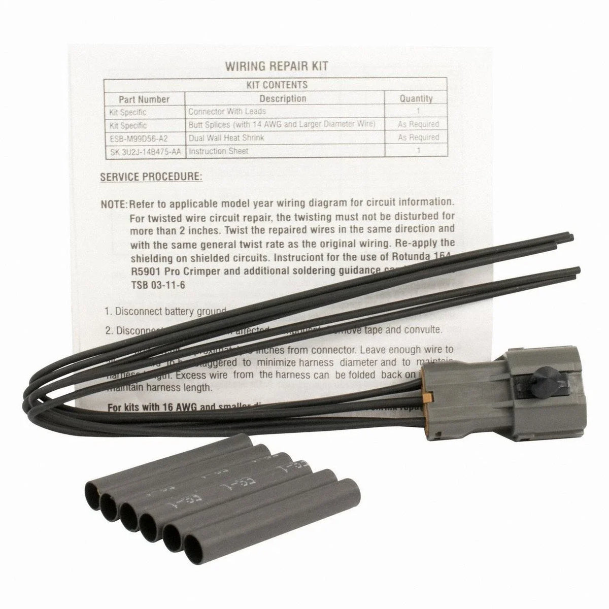 Motorcraft WPT-855 Keyless Entry Module Connector for Ford Expedition (1997–2023)