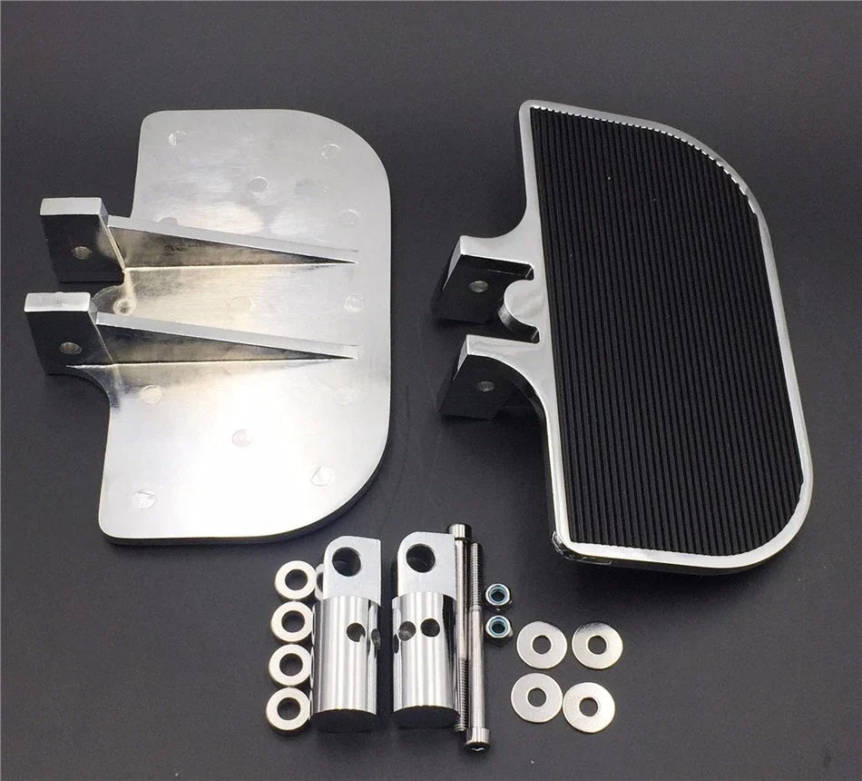 Chrome Mini Floorboards for Dyna 2006-2023 Harley
