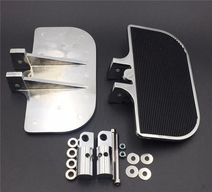 Chrome Mini Floorboards for Dyna 2006-2023 Harley