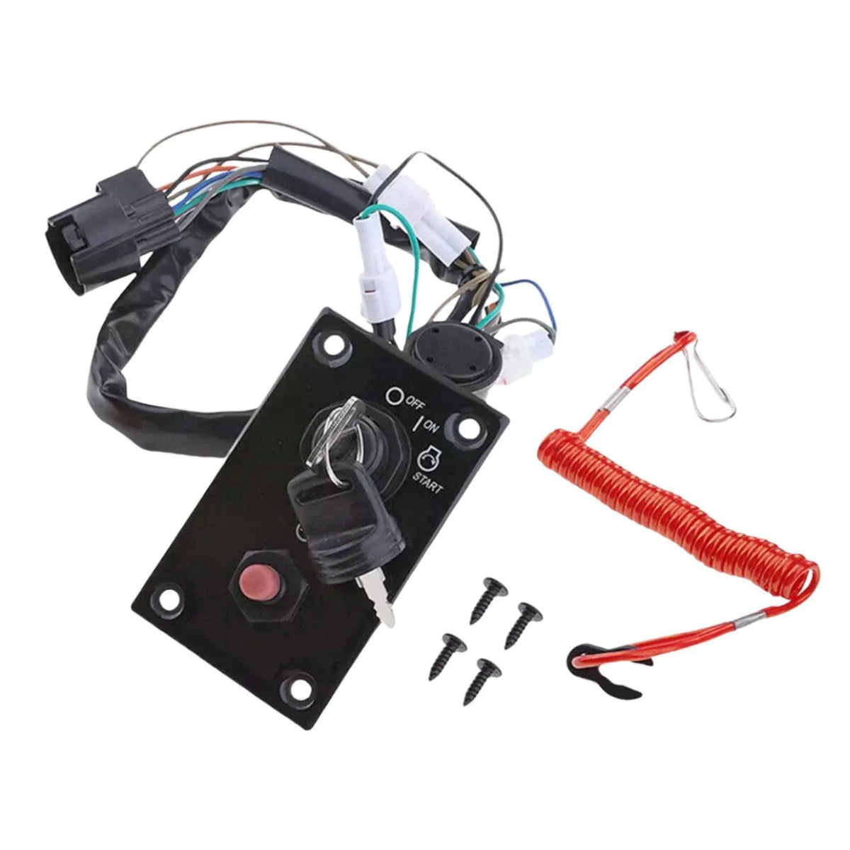 Key Switch Panel for Suzuki Marine Outboard 37100-96J24