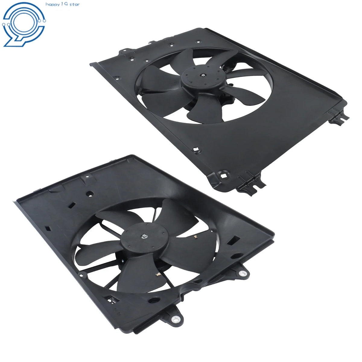 Cooling Fan Assembly 2X for Honda Pilot V6 (2009-2015) Radiator