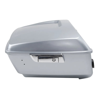 King Trunk 19 Barracuda Silver for Harley Touring 2014–2024