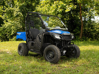SuperATV Heavy Duty Scratch Resistant Windshield for Honda Pioneer 500/520 (2016–2023)