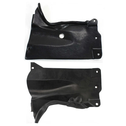 2 Piece Set of Engine Splash Shields for Mazda 3 (2004–2009)