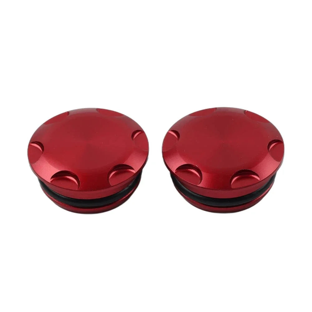 Frame Hole Cover Cap Plug for Kawasaki Ninja 400 250 Z400 Z250 (2018–2023) Red