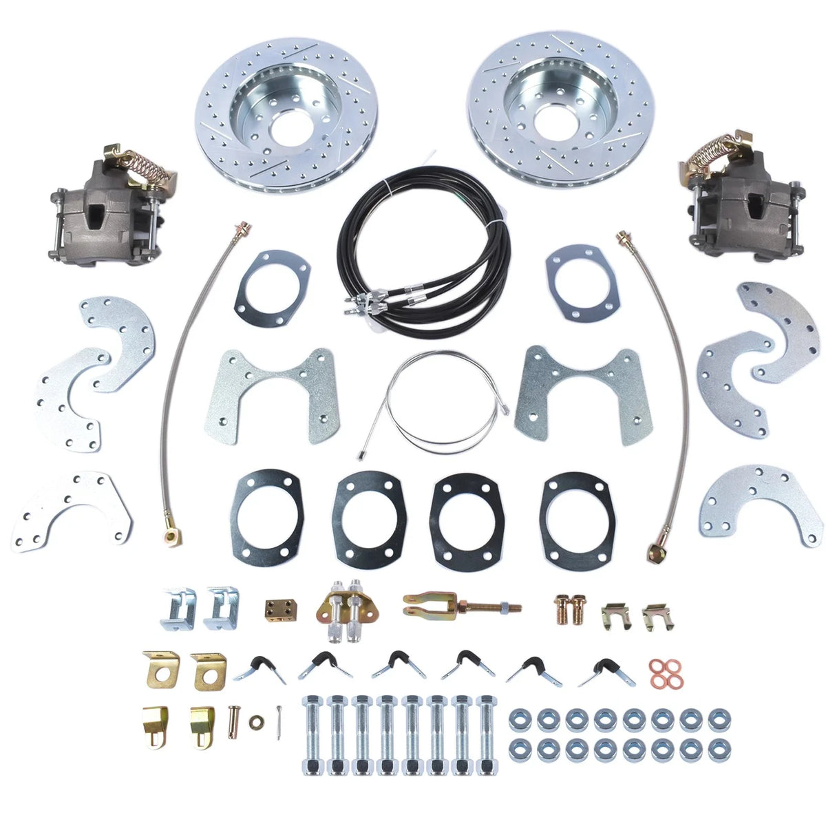Complete Disc Brake Kit - Rear for Ford 8 Inch & 9 Inch (1960–1986)