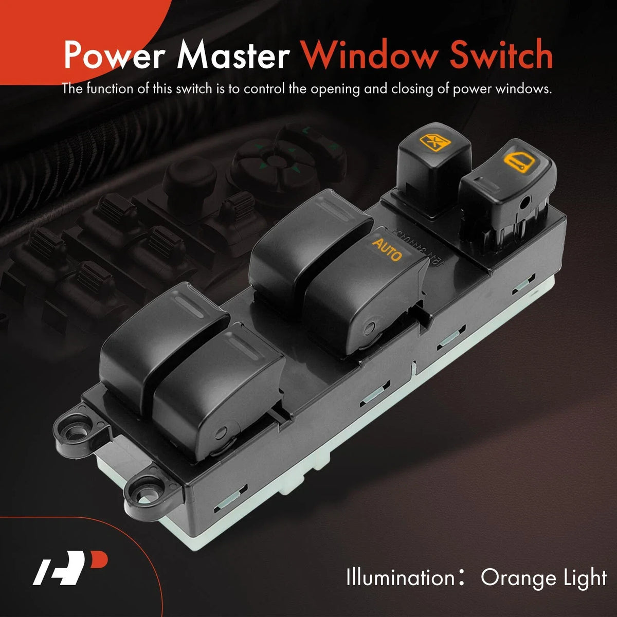 Power Window Switch for Front Left Nissan Maxima 1999-2003
