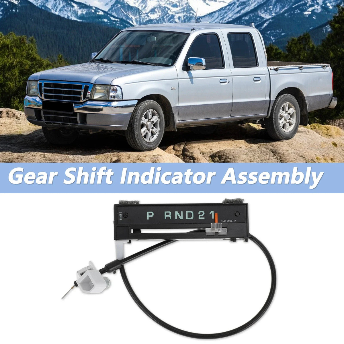 Gear Shift Indicator Assembly Cable for Ford Ranger (2004–2011) No. 6L5Z-7A110-AA