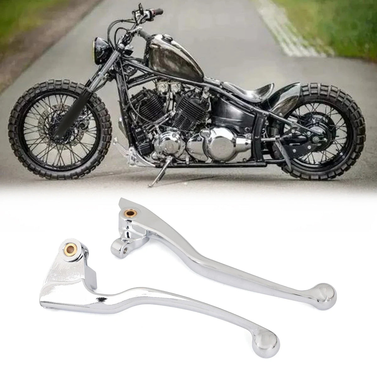 Brake Clutch Levers for Yamaha Dragstar XVS400 XVS650 (1996–2002)