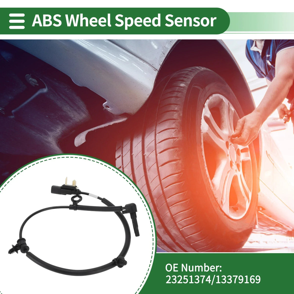 ABS Wheel Speed Sensor No. 23251374 for Buick Envision (2016–2017)