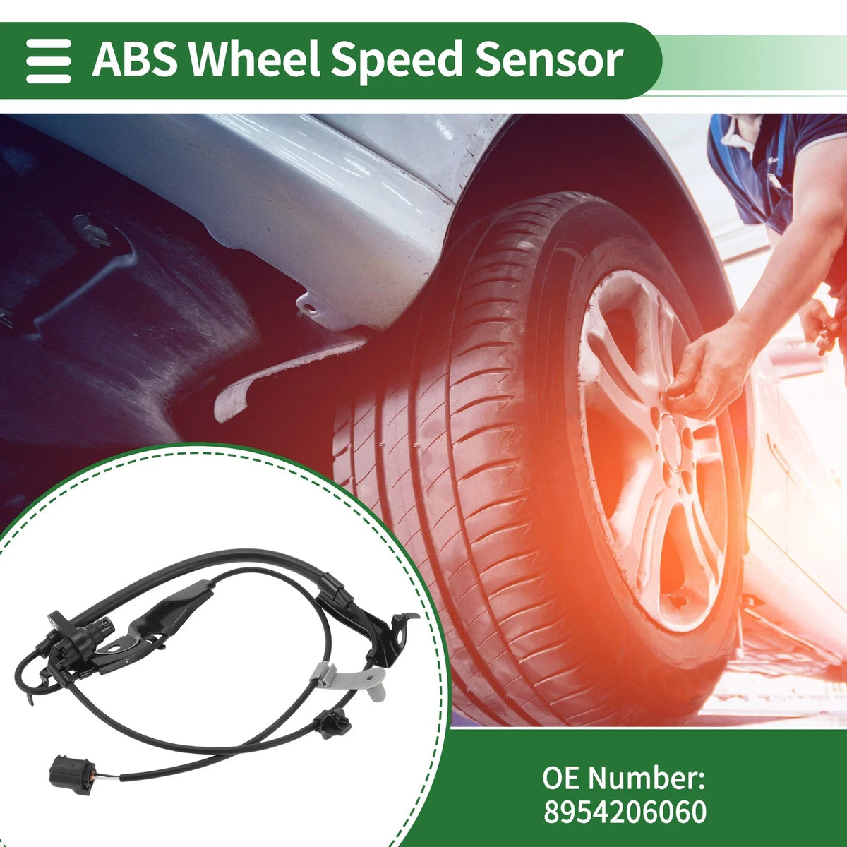 ABS Wheel Speed Sensor No. 8954206060 for Toyota Avalon (2013–2023)