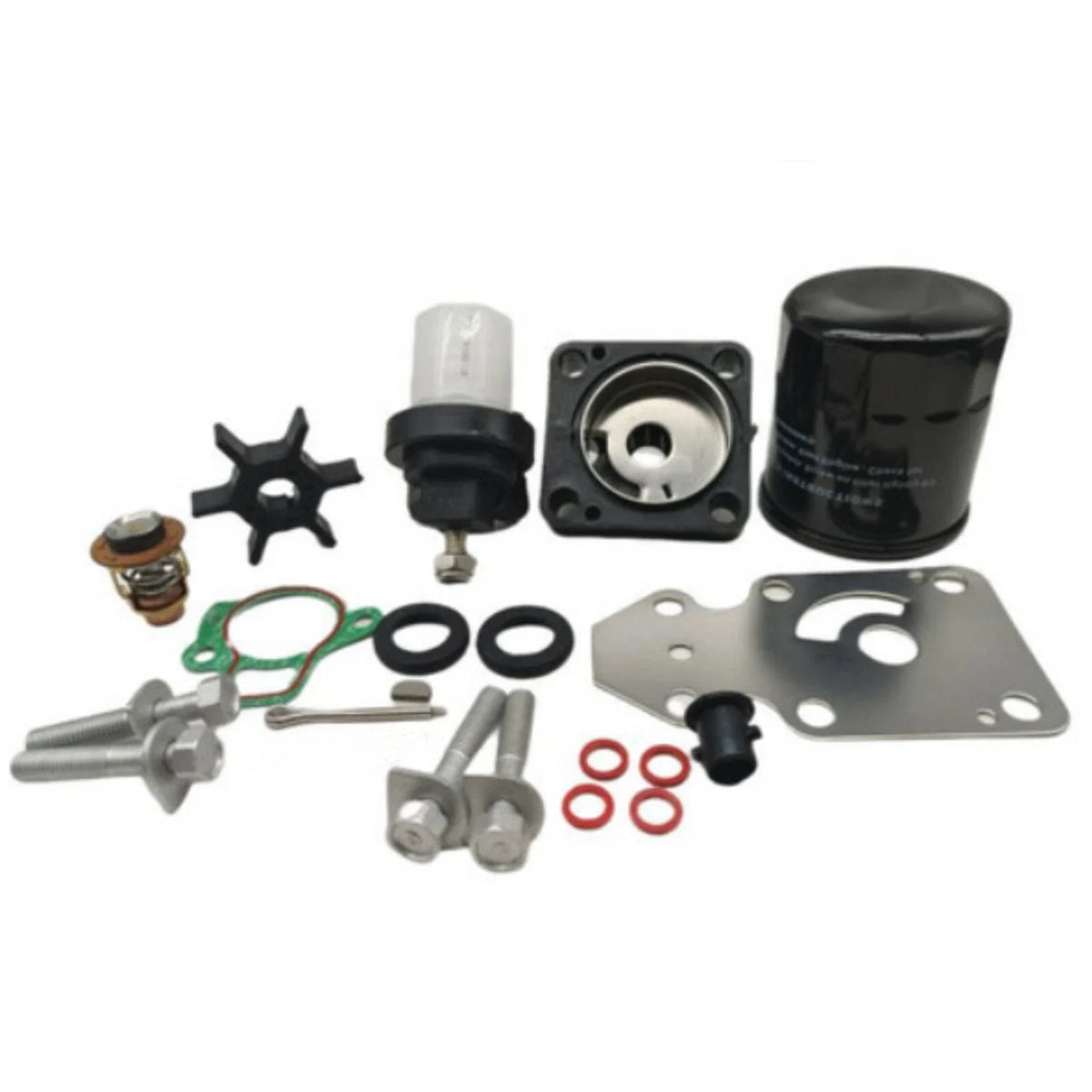 Maintenance Kit for Yamaha 4 Stroke 9.9/15HP F9.9C F15A (1999–2023) 66M-12411 63V-44352