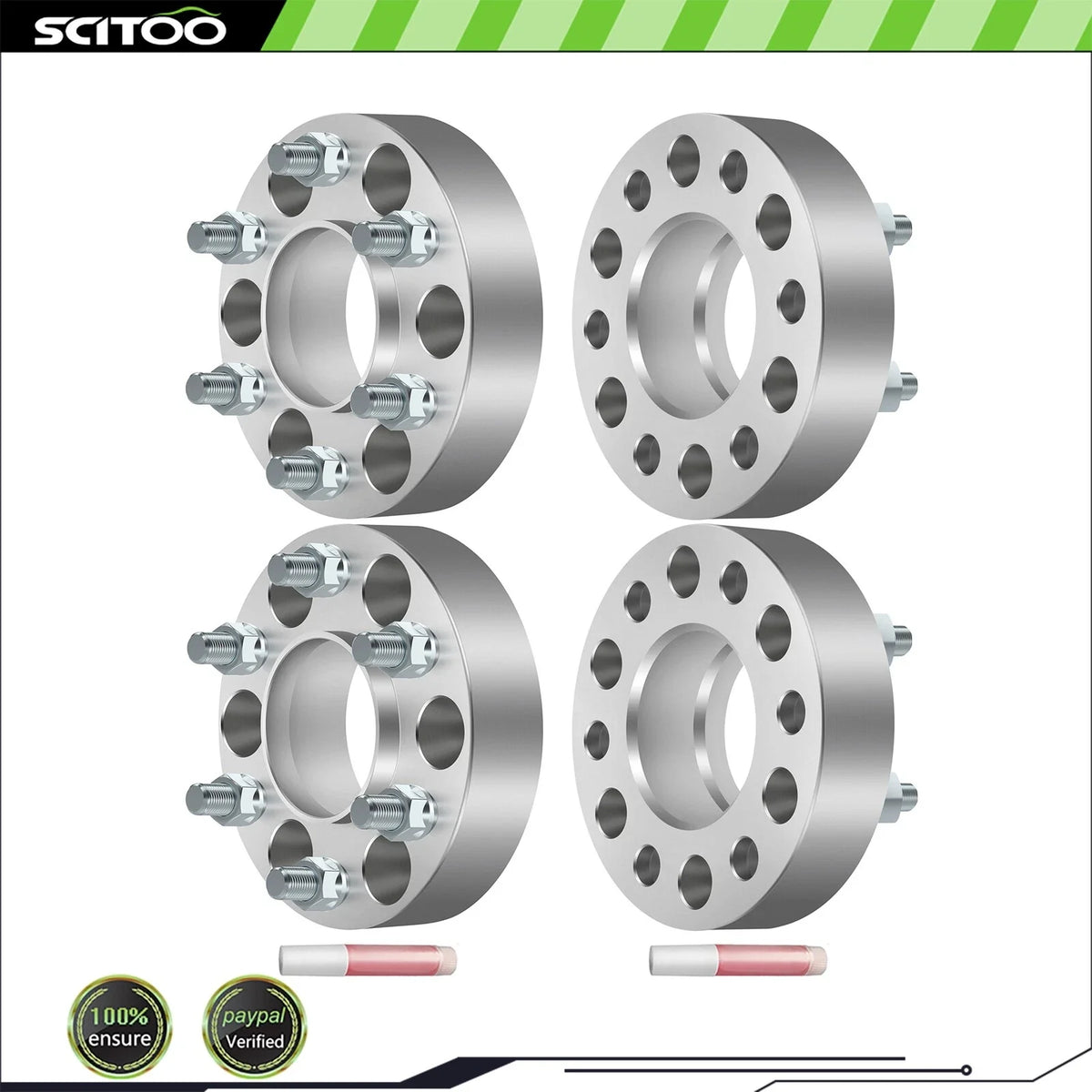 1.5" Wheel Spacers 4X 6x5 12x1.5 for 2003-2007 Chevrolet Trailblazer