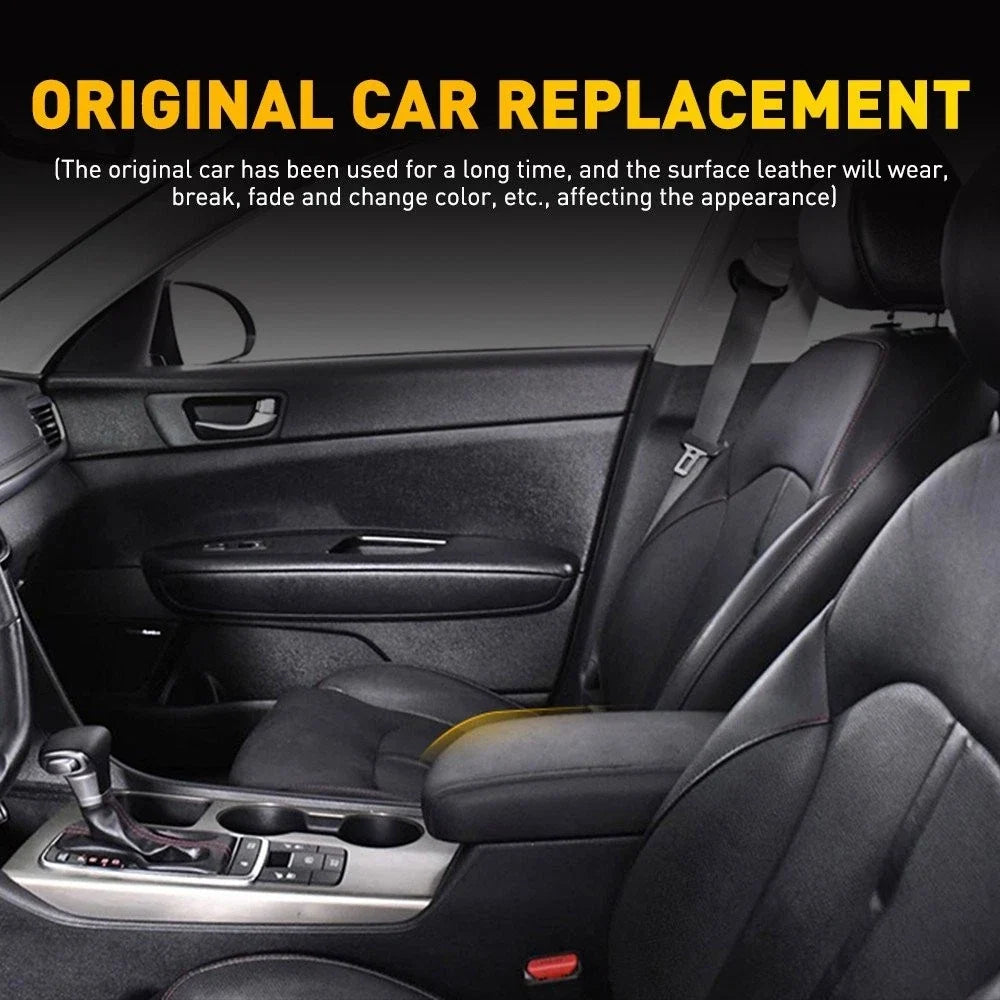 Leather Armrest Cover for Console Lid in Kia Optima 2016–2020