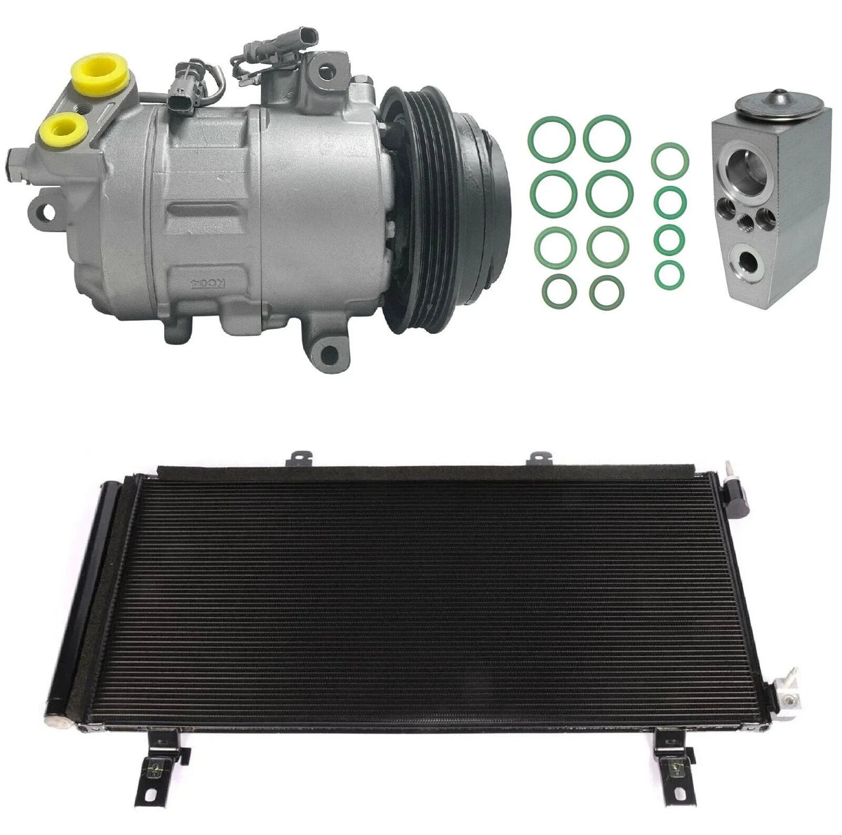 A/C Compressor Kit With Condenser Replacement for Chevrolet Caprice (2012–2012)