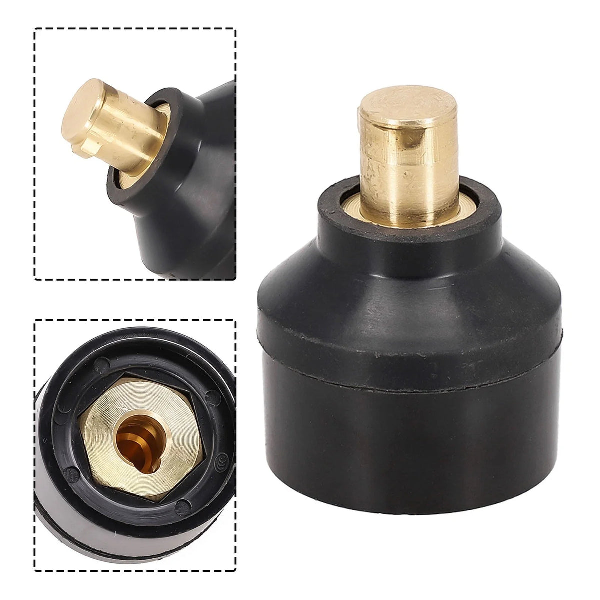 Connector Adapter for TIG Torch WP-17V WP-26V (10-50)