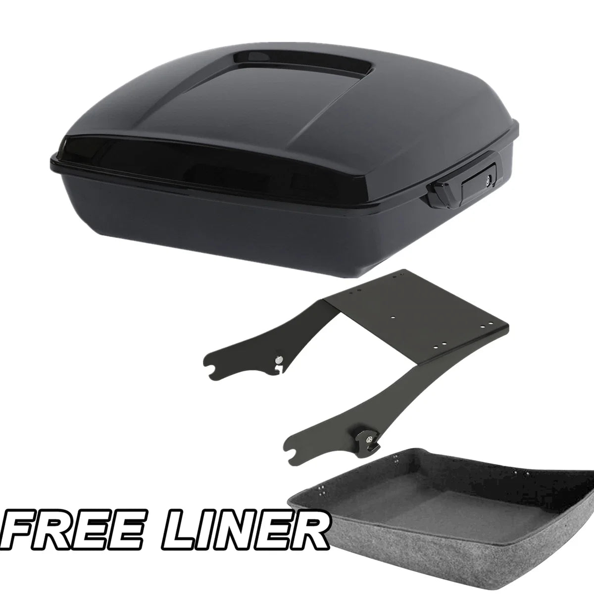 Trunk Mount Rack Chopped for Harley Touring 1997 to 2008