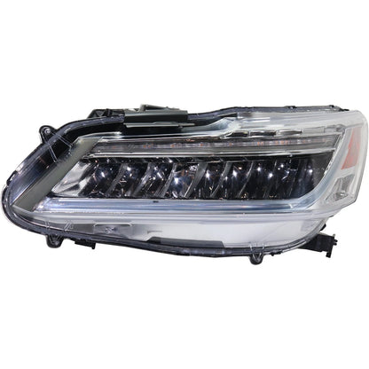 Driver Side LED Headlight for Honda Accord (2017) - Bulb Included