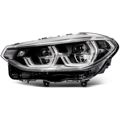 LED Headlights Assembly Pair for BMW X3 X4 (2018–2021) Black Projector