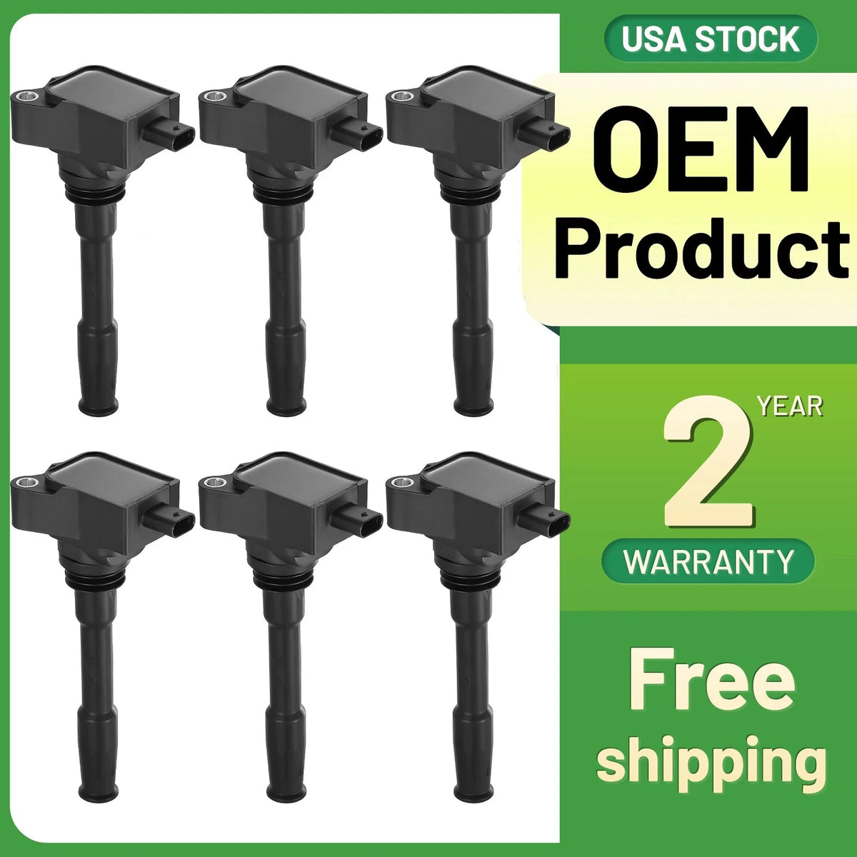 Ignition Coil Pack for Ford F-150 2.7L V6 (2018–2023)