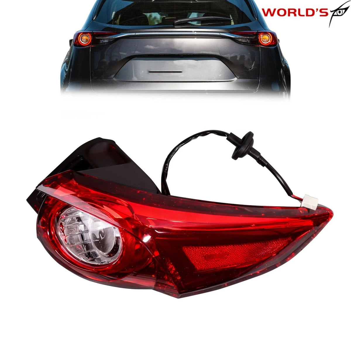 Tail Light Assembly for Mazda CX-9 (2016–2023) LED Right Rear Outer
