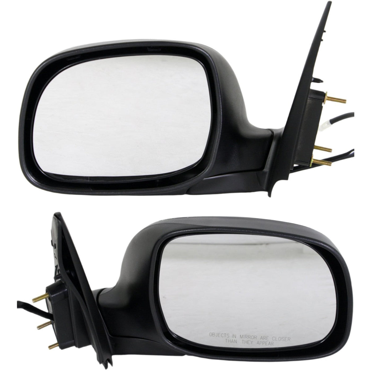 2004-2006 Toyota Tundra Double Cab Chrome Power Mirror Set