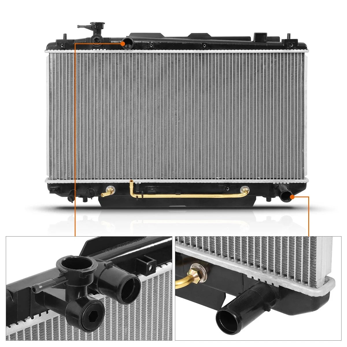 Radiator Aluminum Core for Toyota Rav4 (2001-2003) DPI-2411