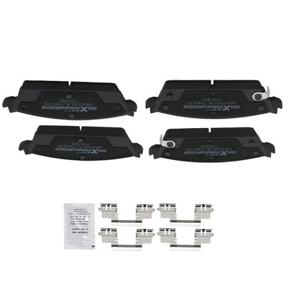 Rear Ceramic Brake Pad Set for GMC Sierra 1500 (2007-2013)