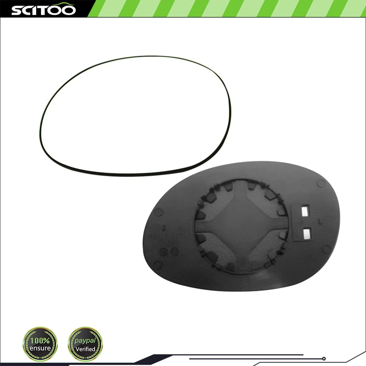 Mirror Glass Set Left and Right for Chrysler PT Cruiser 2004-2010