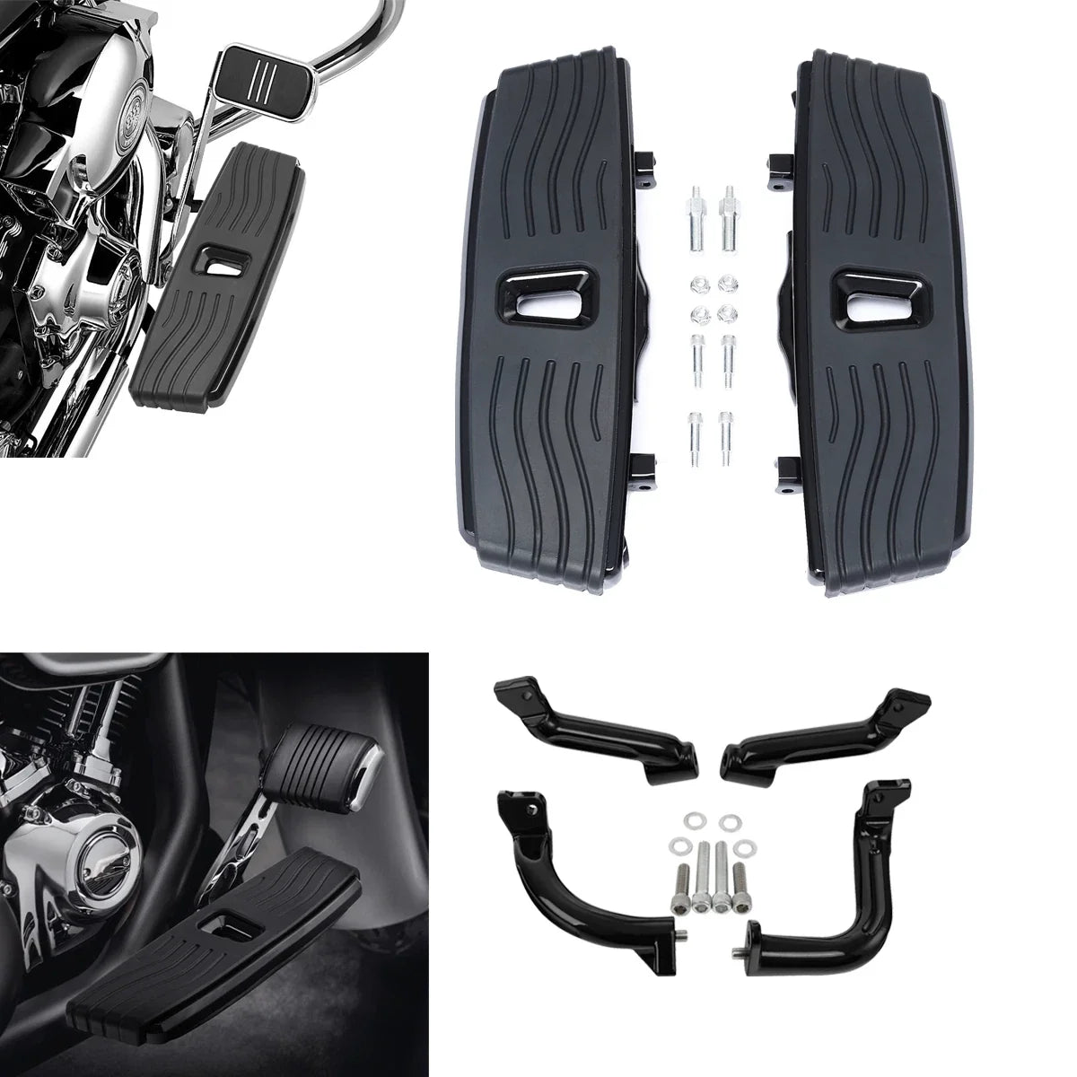 Driver Floorboard Footboard Bracket for Harley Touring Electra Glide (2014–2023)