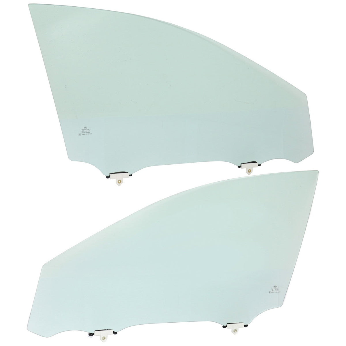 Set of 2 Front Door Glasses for RAV4