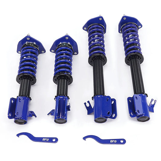 BFO Full Coilover Shock Struts for Subaru Impreza WRX Forester (2003–2007)