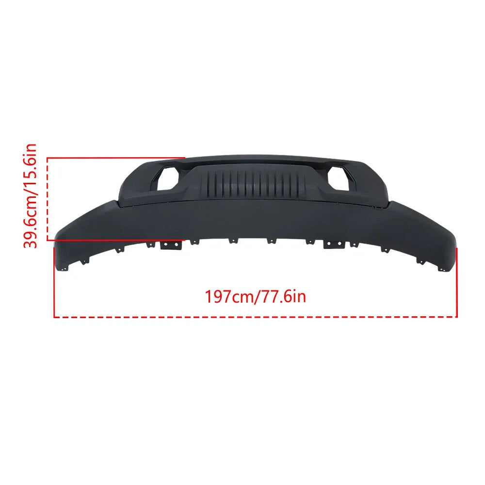 Front Lower Plastic Bumper Cover for GMC Sierra 1500 (2019–2021)
