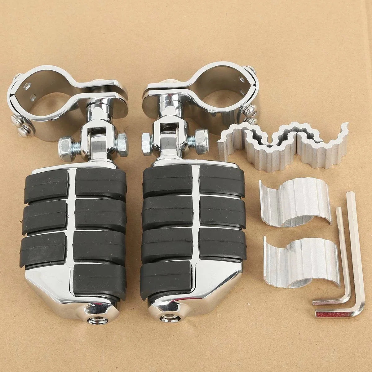 Highway Dually Foot Pegs 25mm 32mm 35mm for Harley Road King