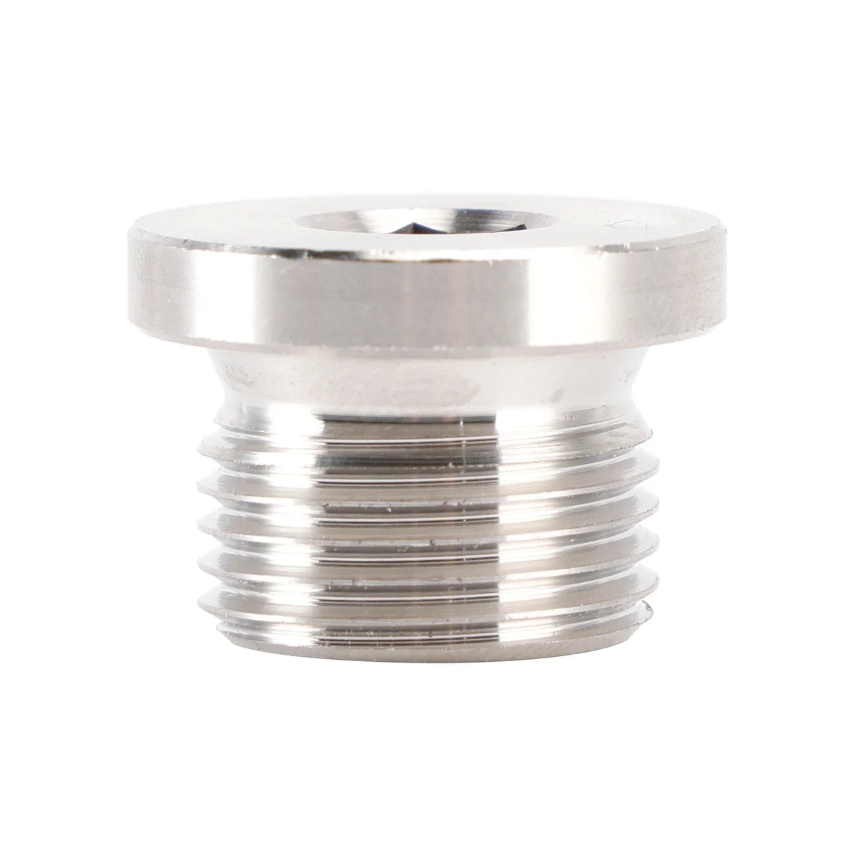 M18x1.5 O2 Sensor Plug Cap for Universal Applications - Stainless Steel