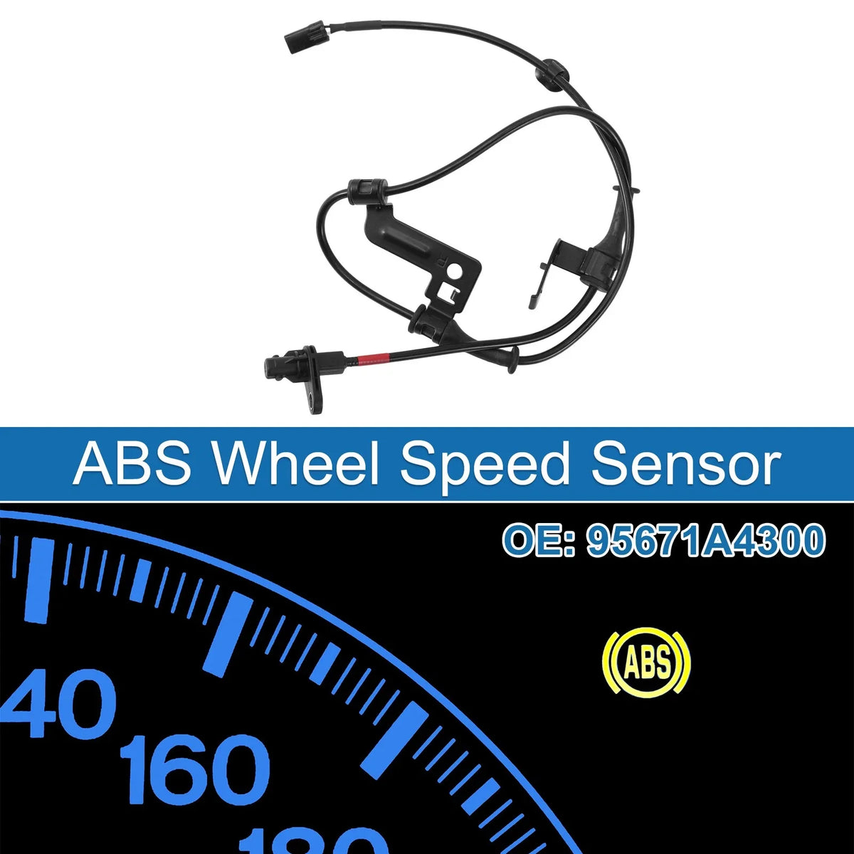 ABS Wheel Speed Sensor No. 95671A4300 for Kia Carens IV (2013–2016)