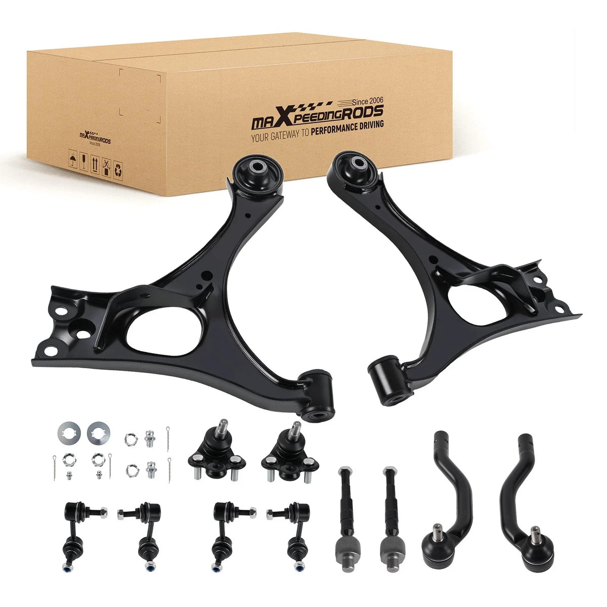 Set of 12 Front Lower Control Arms for Honda Civic (2006–2011)