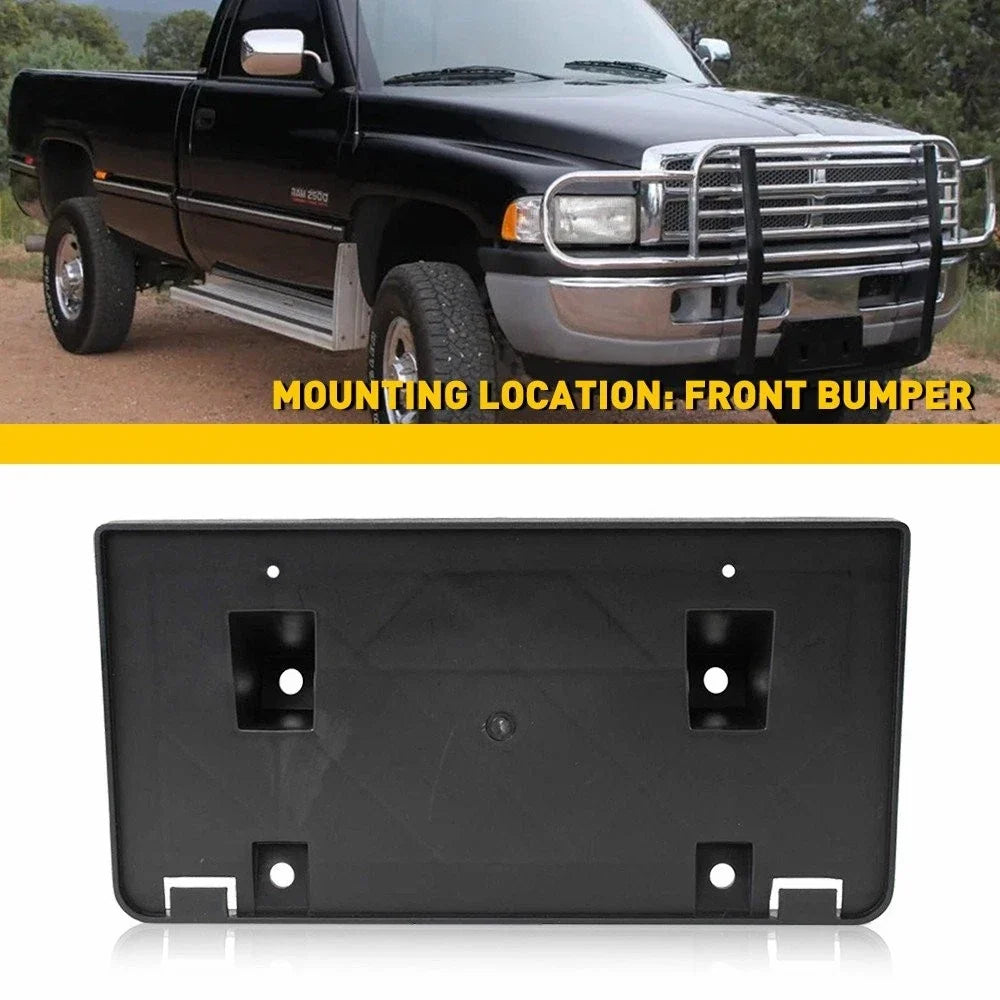 Bracket Holder for Ram 1500 2500 3500 (1994–2002) Front License Plate EV