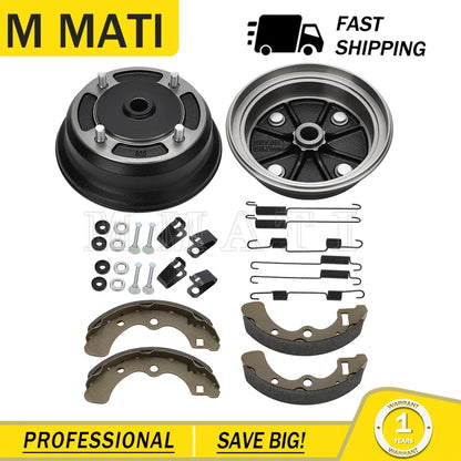 Rear Brake Shoes & Drums for Kawasaki Mule 3010 (2001-2008)