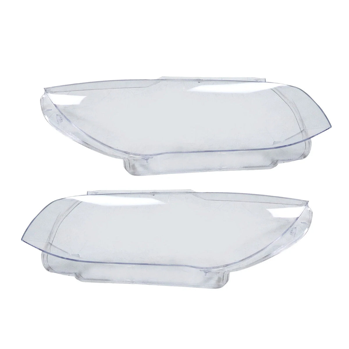 Pair of Clear Headlight Lens Covers for BMW E92 E93 (2010–2013)