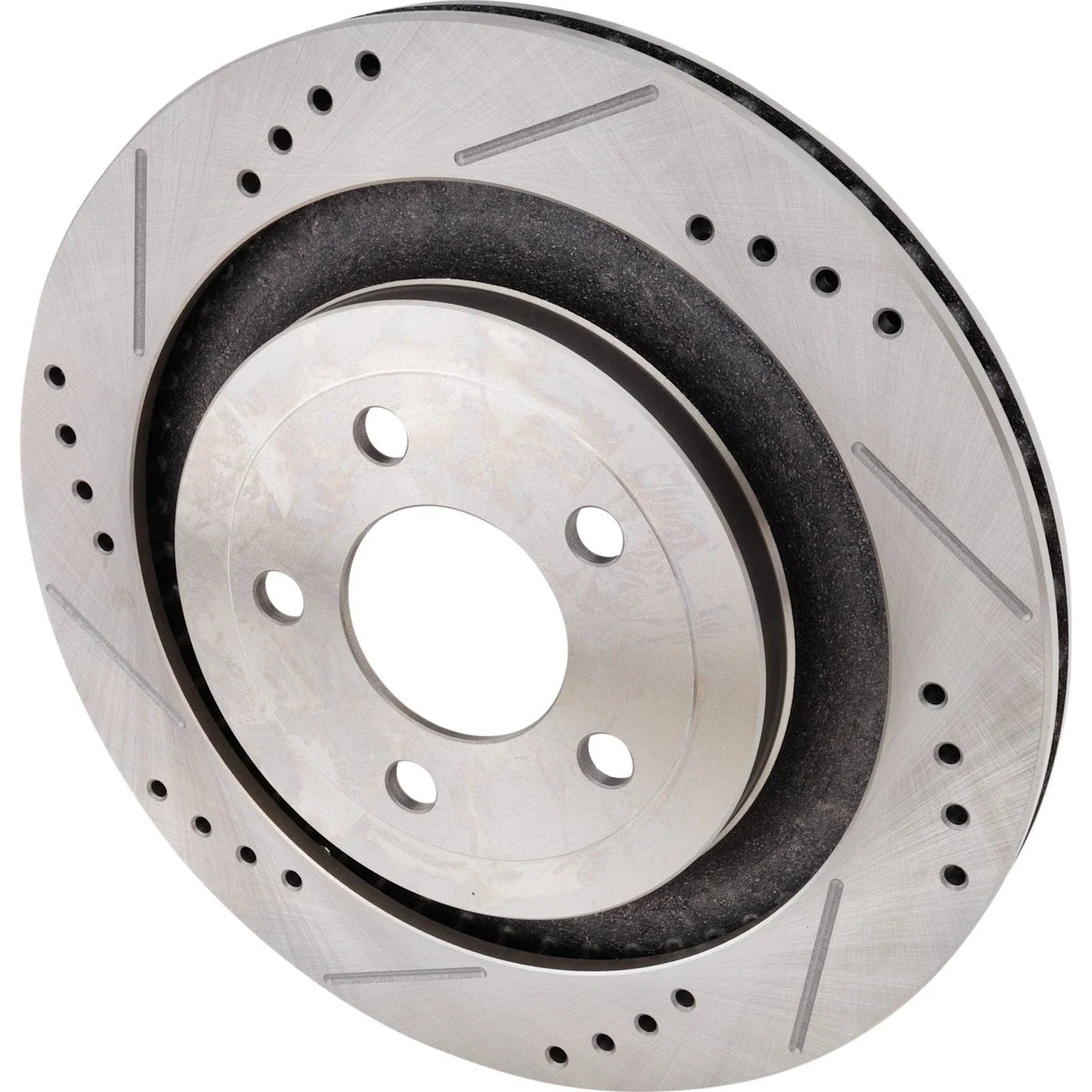 Brake Disc Set for 2015–2022 Ford Mustang, Drilled and Slotted