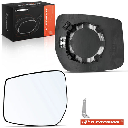Heated Driver Power Mirror Glass for Nissan Versa Note (2015–2019)